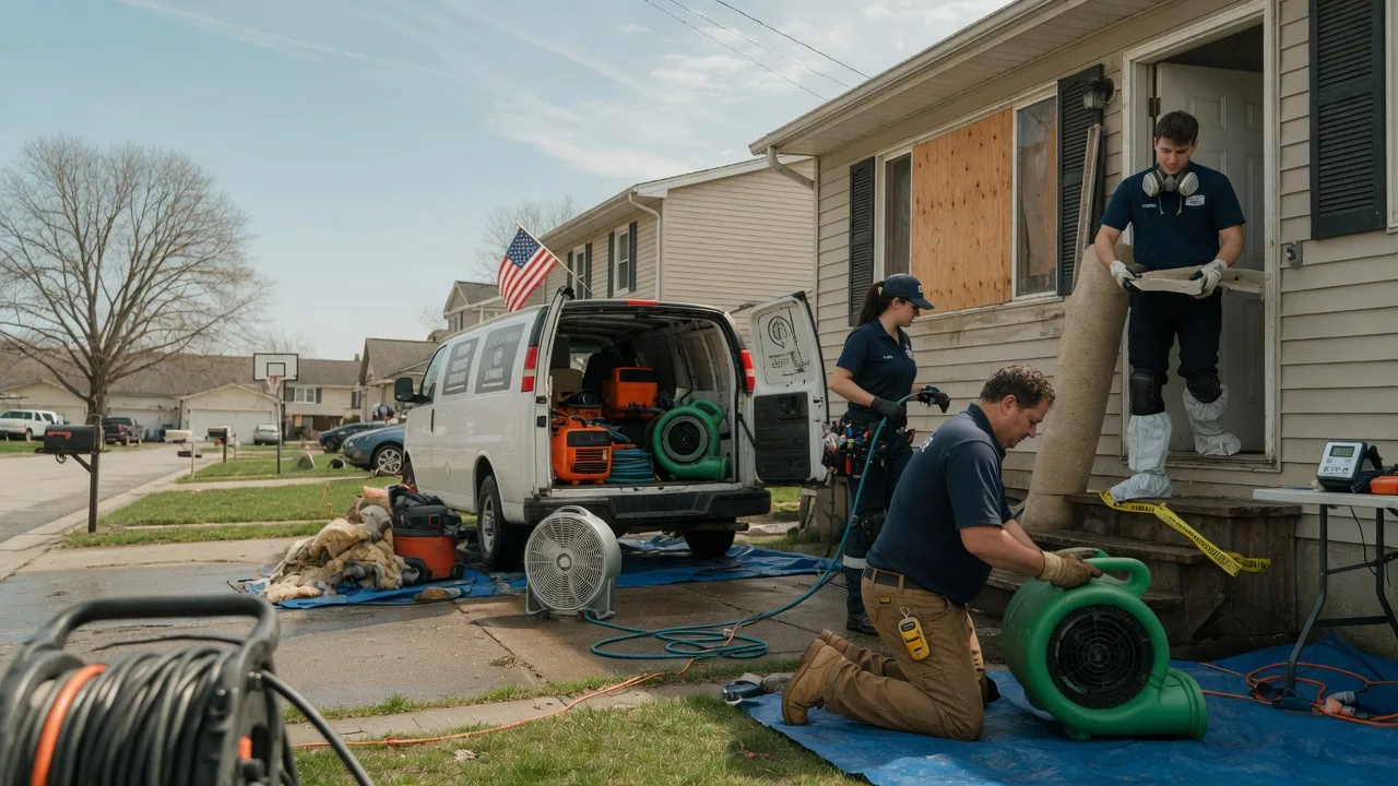 Water Damage Restoration in Bretz, WV near me